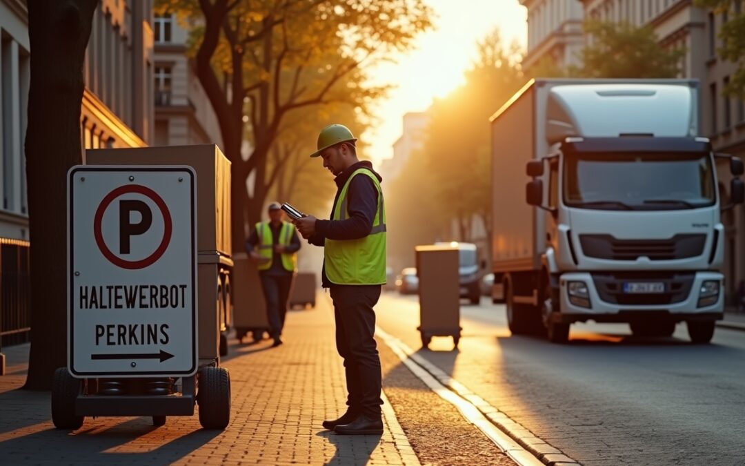 Halteverbotsschilder Umzug Berlin rechtzeitig beantragen