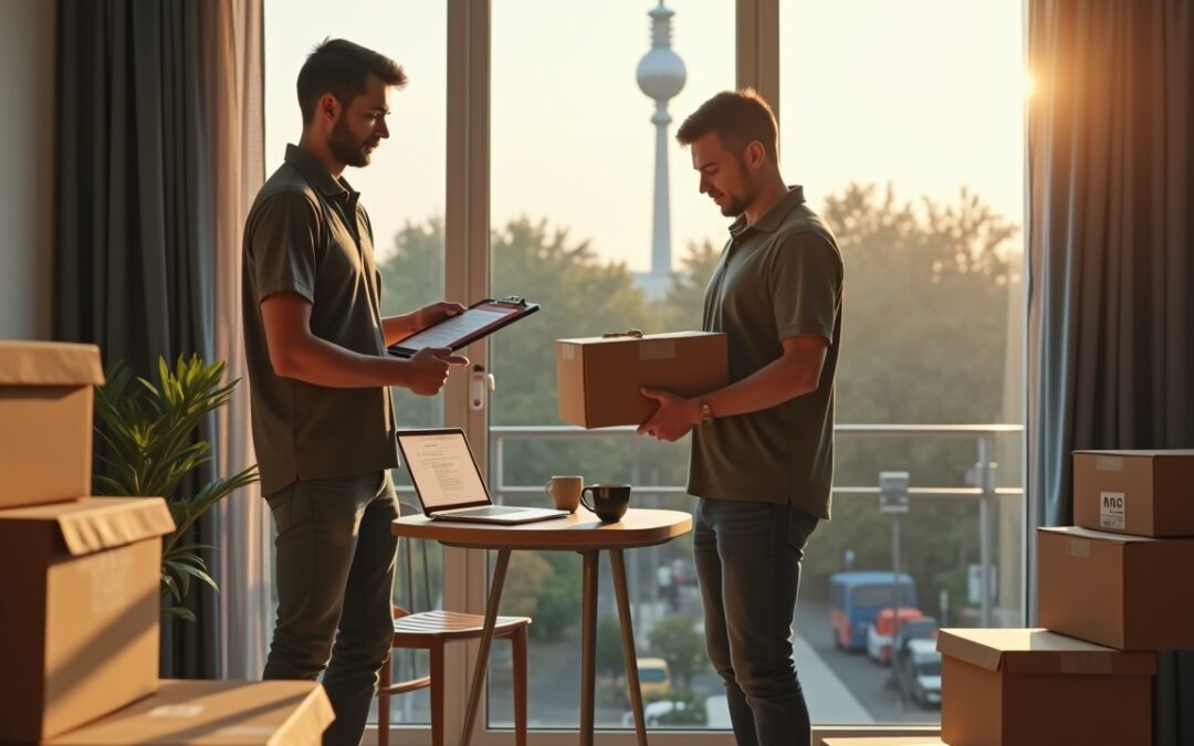 Umzugstagsplanung Berlin Stundenplan mit Checklisten